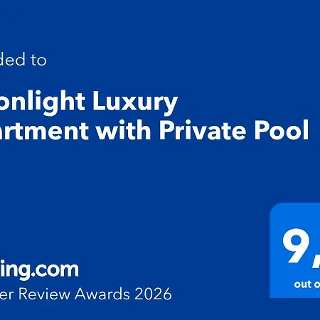 Apartman Moonlight Luxury With Private Pool And Parking *